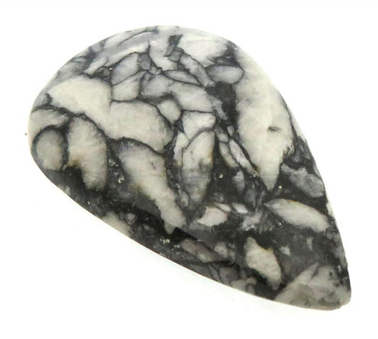Teardrop 36x22mm Pinolith Cabochon 04