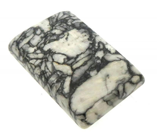Rectangle 31x19mm Pinolith Cabochon 05