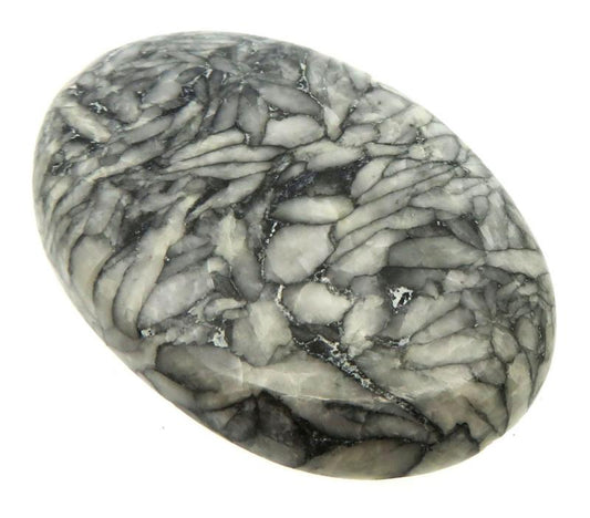 Oval 41x27mm Pinolith Cabochon 12