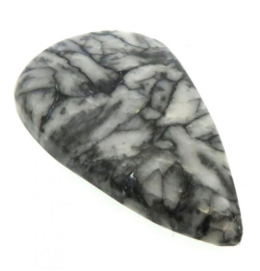 Teardrop 34x20mm Pinolith Cabochon 14