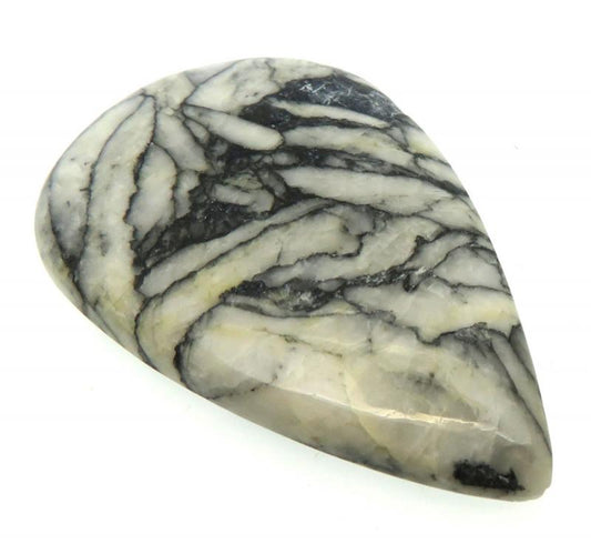 Teardrop 45x29mm Pinolith Cabochon 22