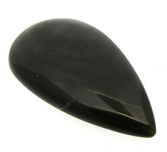 Teardrop 39x21mm Gold Sheen Obsidian Cabochon 05