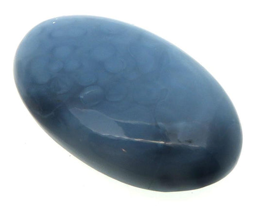 Oval 46x26mm Andean Blue Opal Cabochon 03