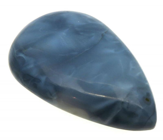 Teardrop 49x31mm Andean Blue Opal Cabochon 05