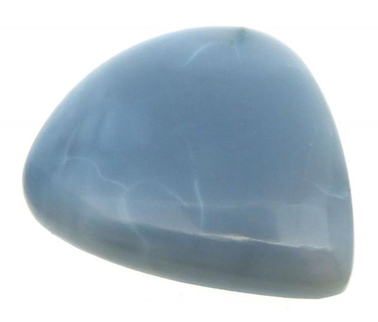 Teardrop 35x32mm Andean Blue Opal Cabochon 06