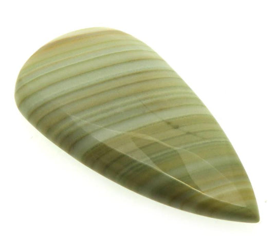 Teardrop 39x20mm Saturn Chalcedony Cabochon 10