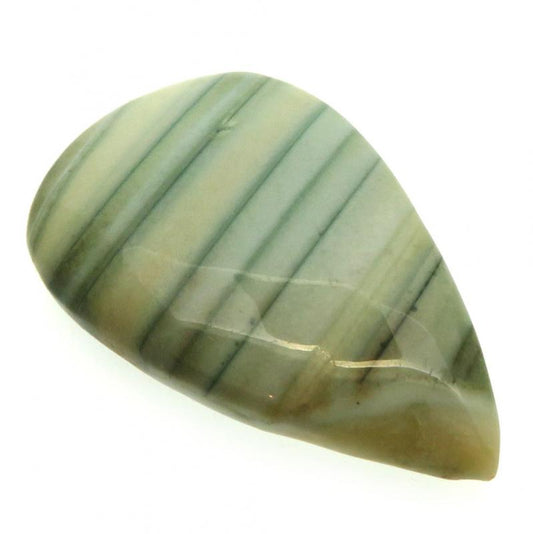 Teardrop 31x19mm Saturn Chalcedony Cabochon 14