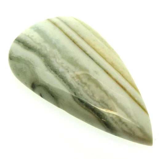 Teardrop 38x20mm Saturn Chalcedony Cabochon 23