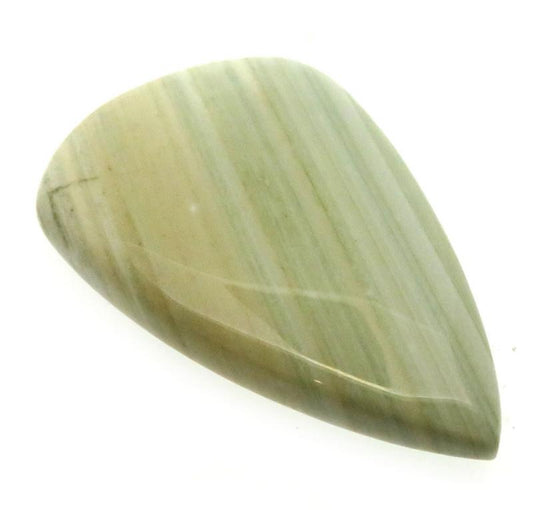 Teardrop 38x23mm Saturn Chalcedony Cabochon 24