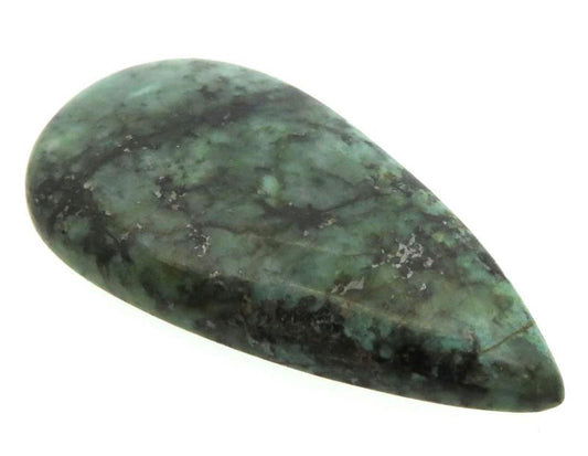 Teardrop 48x24mm Brazilian Turquoise Cabochon 02