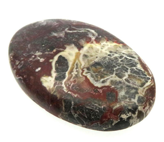 Oval 43x28mm Natural Crazy Lace Agate Cabochon 09