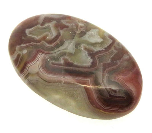 Oval 36x23mm Natural Crazy Lace Agate Cabochon 14