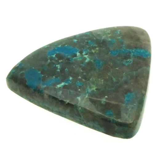 Freeform 36x29mm Chrysocolla Cabochon 09