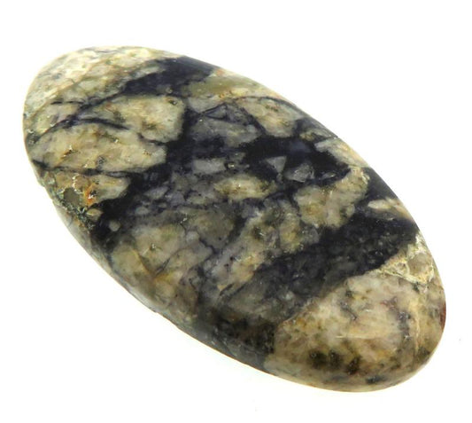 Oval 40x20mm Indian Fluorite Cabochon 13