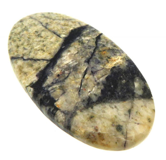 Oval 55x29mm Indian Fluorite Cabochon 21
