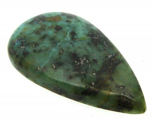 Teardrop 47x27mm Brazilian Turquoise Cabochon 26