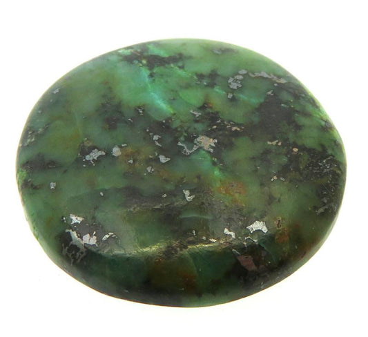 Round 30x30mm Brazilian Turquoise Cabochon 33