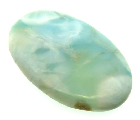 Oval 43x26mm Larimar Cabochon 38