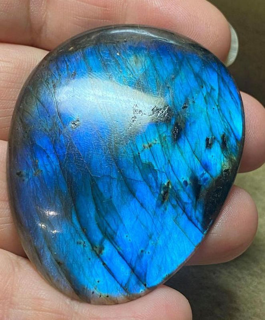 Oval 58x45mm Labradorite Cabochon 78