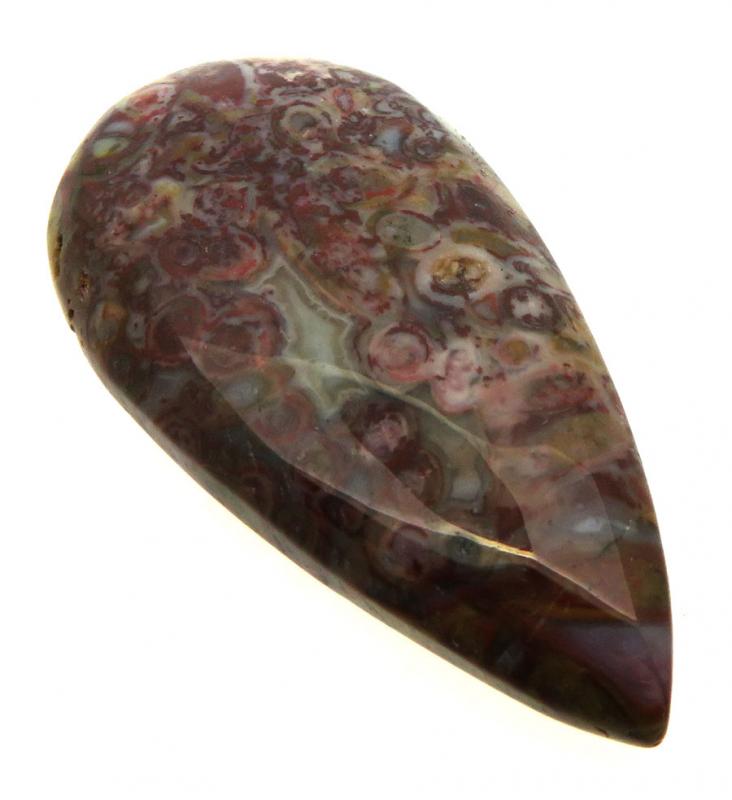Teardrop 39x20mm Palm Agate Cabochon 10