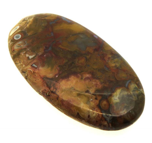 Oval 38x19mm Palm Agate Cabochon 11