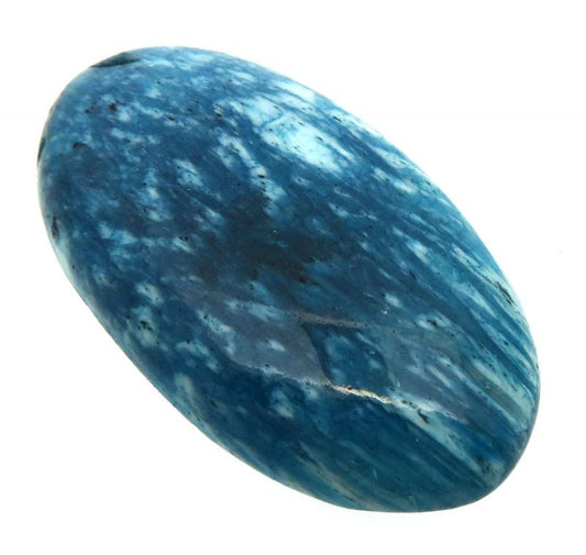 Oval 41x23mm Turquoise Scolecite Cabochon 13