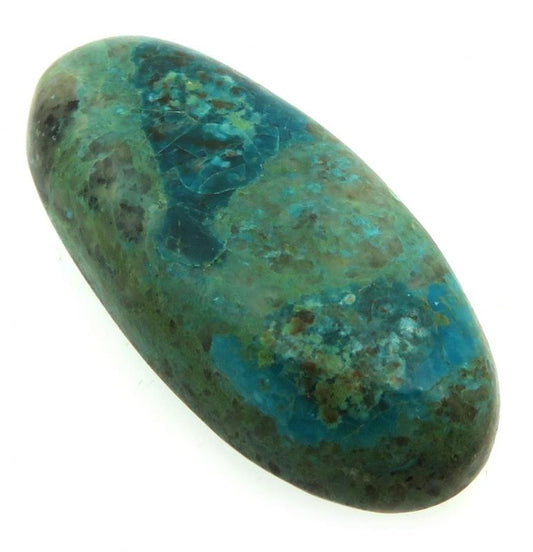 Oval 34x16mm Chrysocolla Cabochon 15