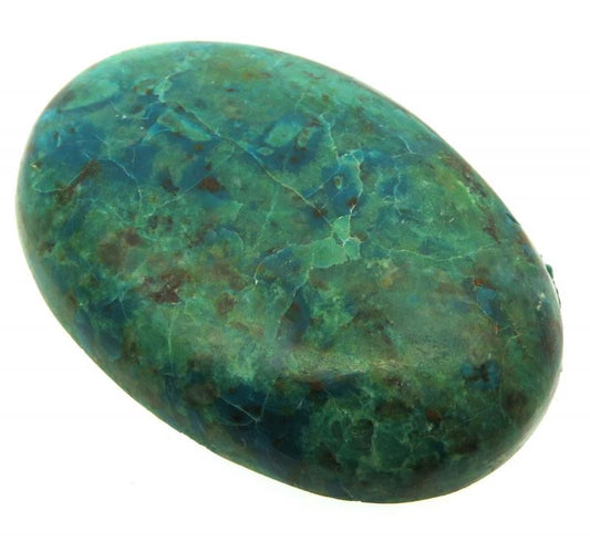 Oval 39x28mm Chrysocolla Cabochon 20