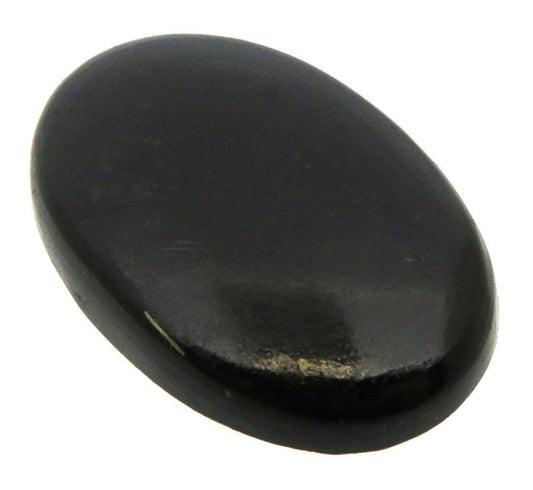 Oval 34x23mm Black Tourmaline Cabochon 16