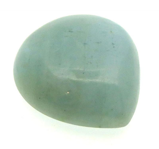 Teardrop 27x25mm Aquamarine Cabochon 11