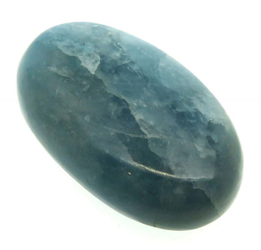 Oval 39x24mm Aquamarine Cabochon 17