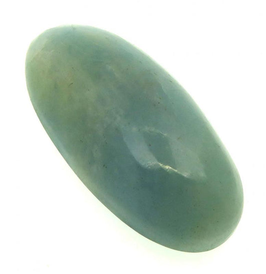 Oval 38x17mm Aquamarine Cabochon 19