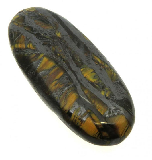Oval 38x16mm Tiger Iron Cabochon 14