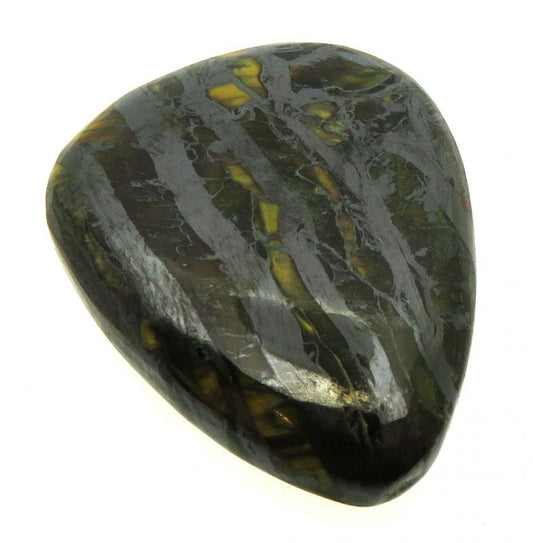 Teardrop 26x21mm Tiger Iron Cabochon 16
