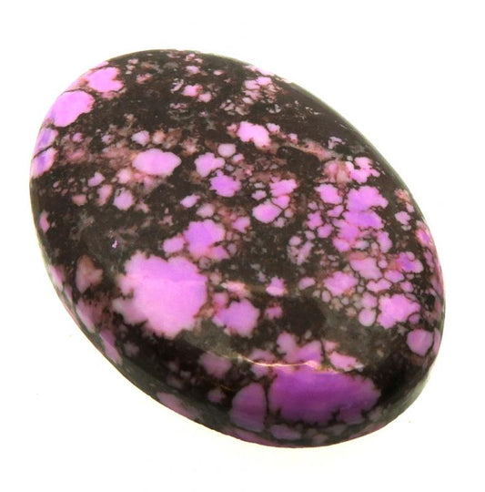 Oval 39x27mm Purple Coloured Magnesite Cabochon 02