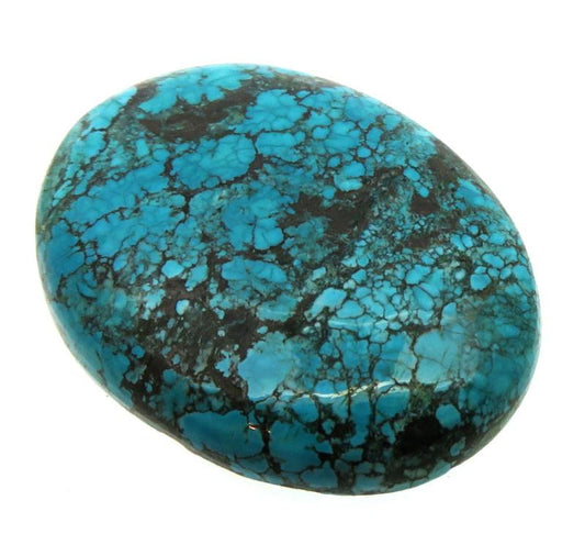 Oval 36x28mm Hubei Turquoise Cabochon 13