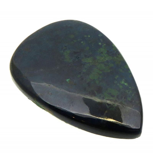 Teardrop 36x24mm Azurite Mix Cabochon 04