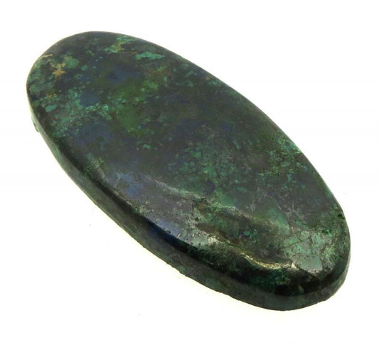 Oval 43x19mm Azurite Mix Cabochon 06