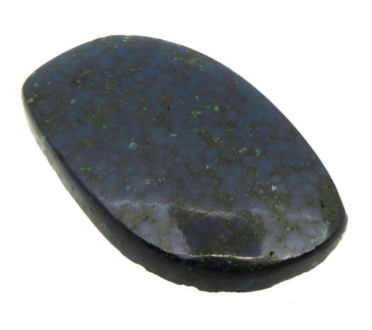 Freeform 39x20mm Azurite Mix Cabochon 09