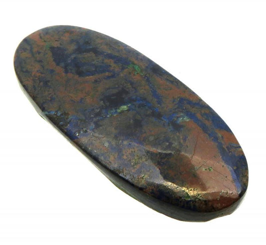 Oval 41x17mm Azurite Mix Cabochon 10