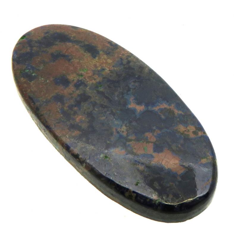 Oval 39x17mm Azurite Mix Cabochon 12
