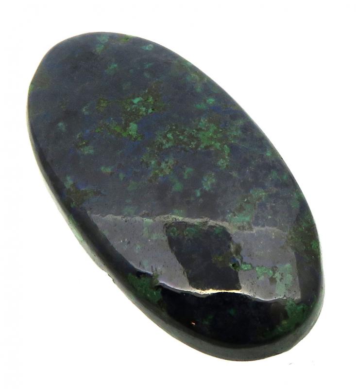 Oval 34x17mm Azurite Mix Cabochon 14