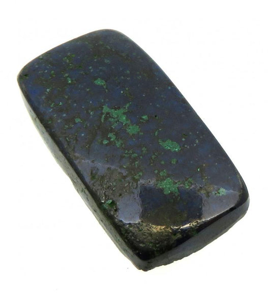 Rectangle 29x15mm Azurite Mix Cabochon 18