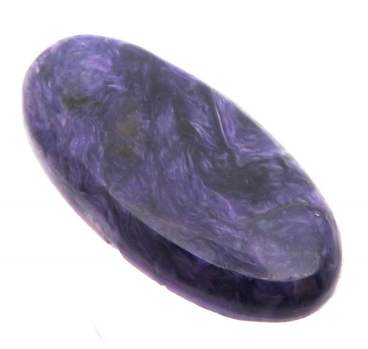 Oval 47x23mm Charoite Cabochon 24
