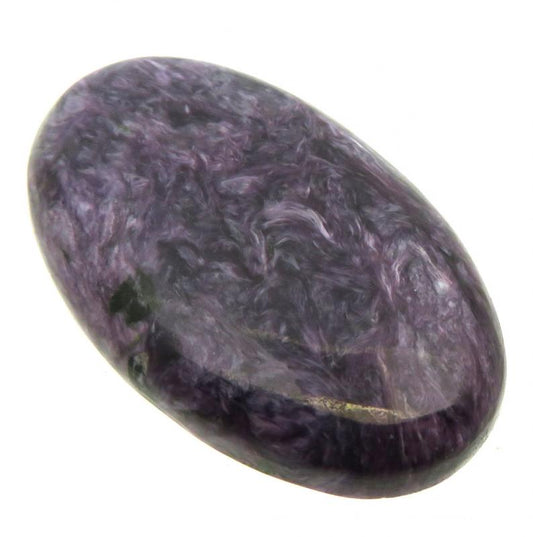 Oval 43x25mm Charoite Cabochon 25