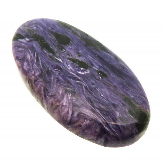 Oval 44x22mm Charoite Cabochon 28