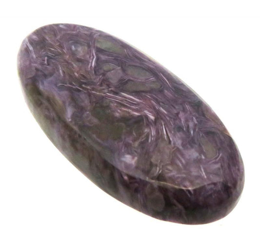 Oval 42x20mm Charoite Cabochon 33