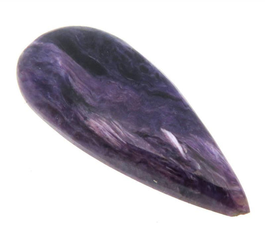 Teardrop 37x15mm Charoite Cabochon 51