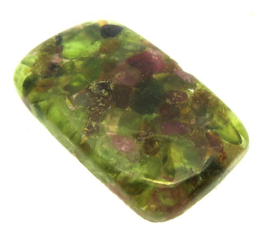 Rectangle 32x19mm Mohave Tourmaline Cabochon 02
