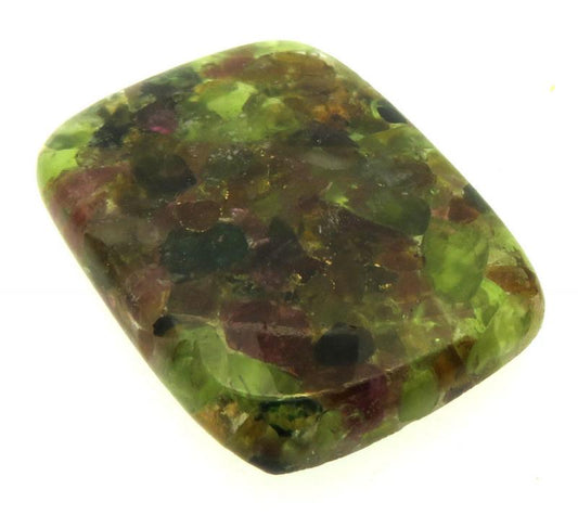 Rectangle 32x23mm Mohave Tourmaline Cabochon 10
